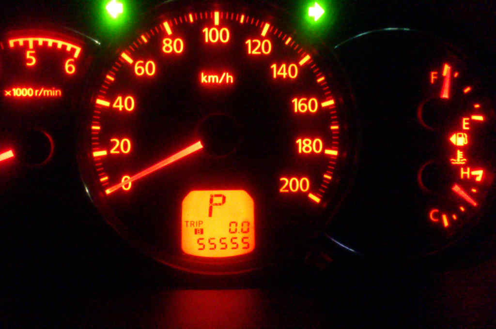 車の速度計