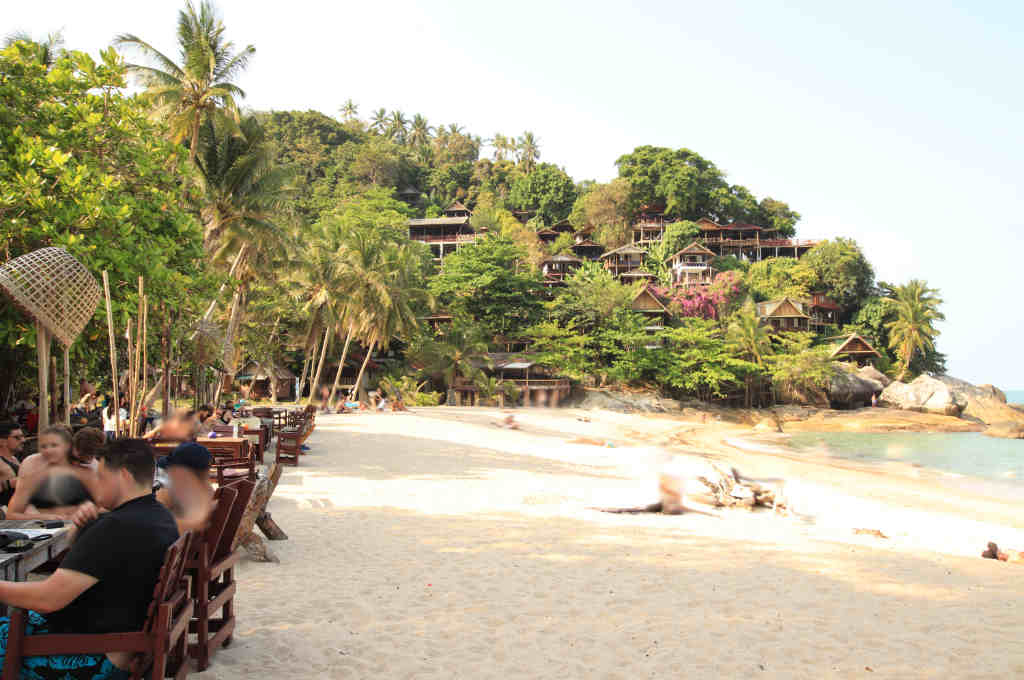 タイパンガン島にあるThan Sadet Beach