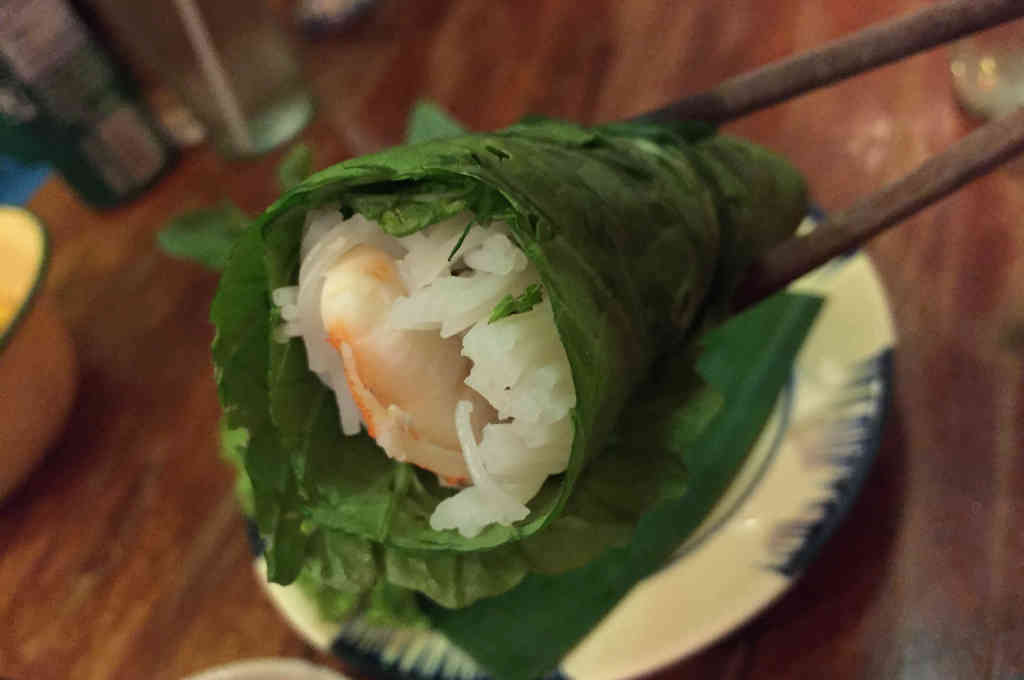 バンコクのベトナム料理「サイゴンレシピ」のメニュー