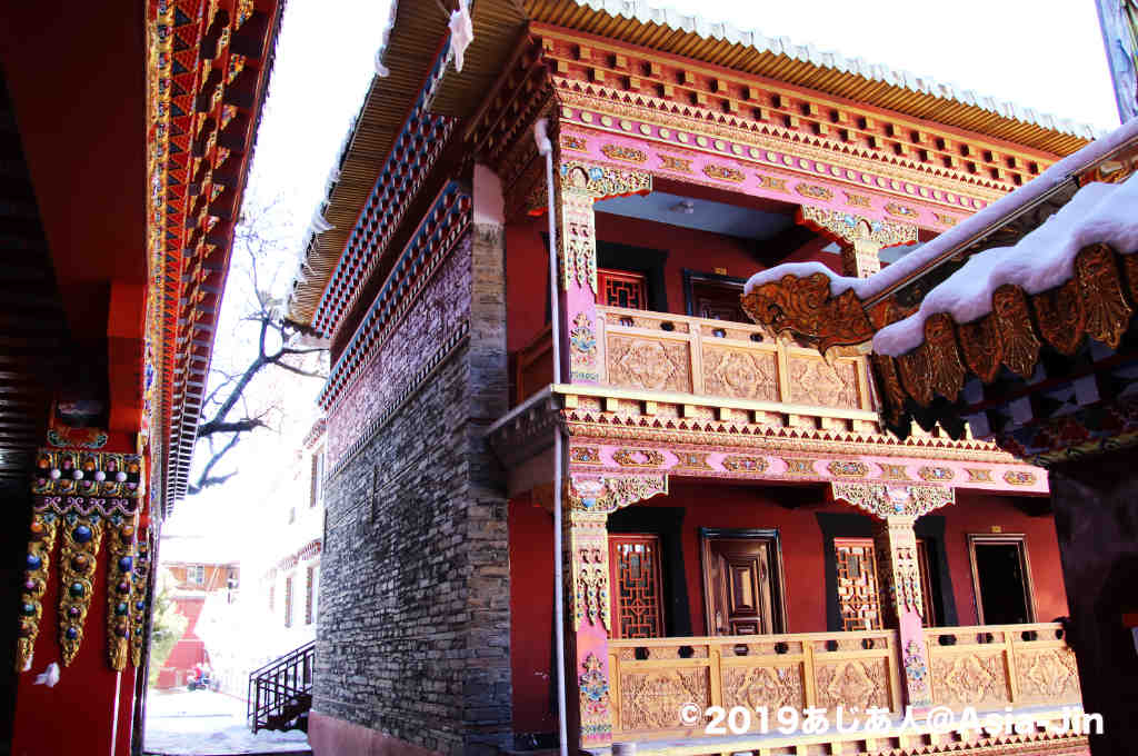 康定のチベット寺院「金剛寺」